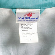 New Balance - Green with Pattern Windbreaker 1990s Large Vintage Retro