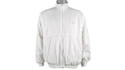 Nike - White Big Spell-Out Windbreaker 1990s Large Vintage Retro