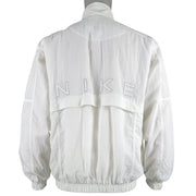 Nike - White Big Spell-Out Windbreaker 1990s Large Vintage Retro