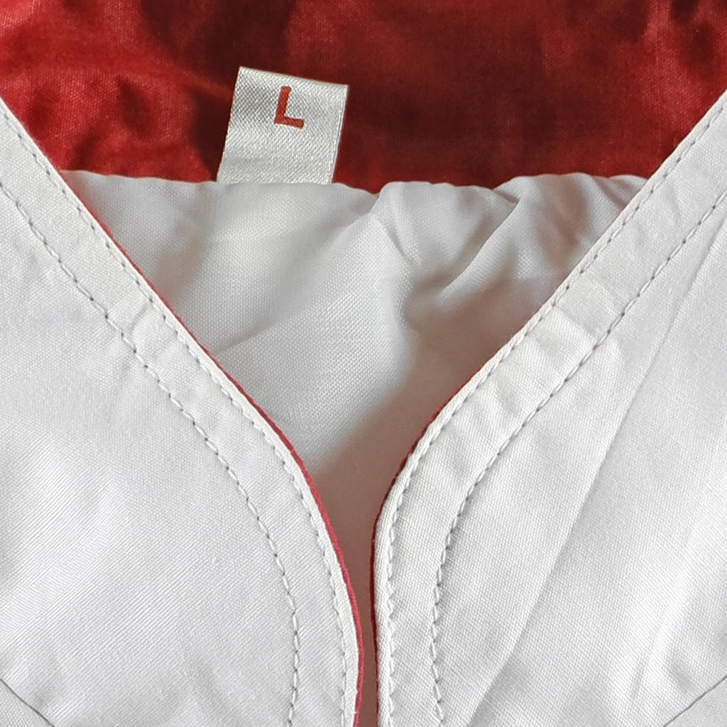 Marlboro - White with Red Big Logo Windbreaker 1984 Medium Vintage Retro