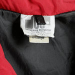 Vintage (Morris Design) - Black with Red Spell-Out Racing Jacket 1990s X-Large Vintage Retro