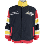 NASCAR (Chase) - Black, Yellow & Red Winston Cup Series Jacket 1990s Large