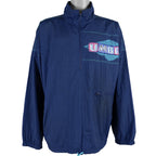 Umbro - Blue Big Logo 1/4 Zip Windbreaker 1990s X-Large Vintage Retro