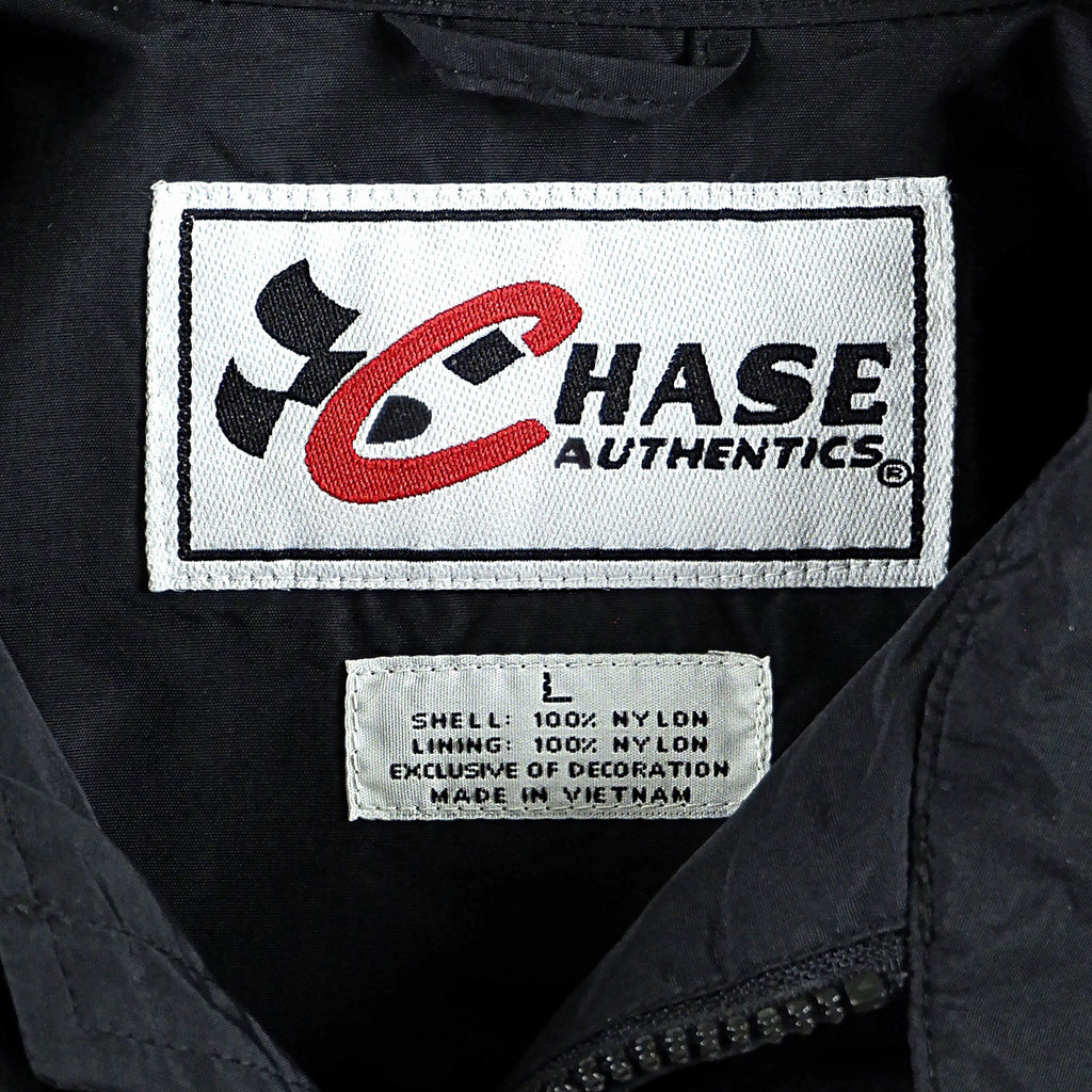 NASCAR (Chase) - Black Dale Jarret #88 Jacket 1990s Large Vintage Retro