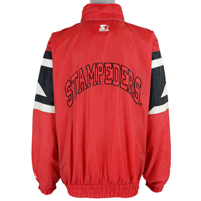 Starter - Calgary Stampeders Big Spell-Out Windbreaker 1990s X-Large