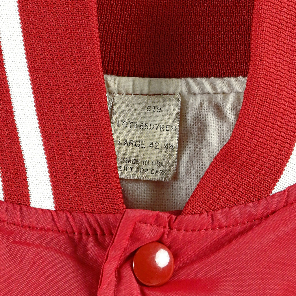Vintage - Red Coca-Cola Button-Up Jacket 1970s Large Vintage Retro