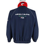 FILA - Blue Heritage Sportiva Jacket 1990s Medium