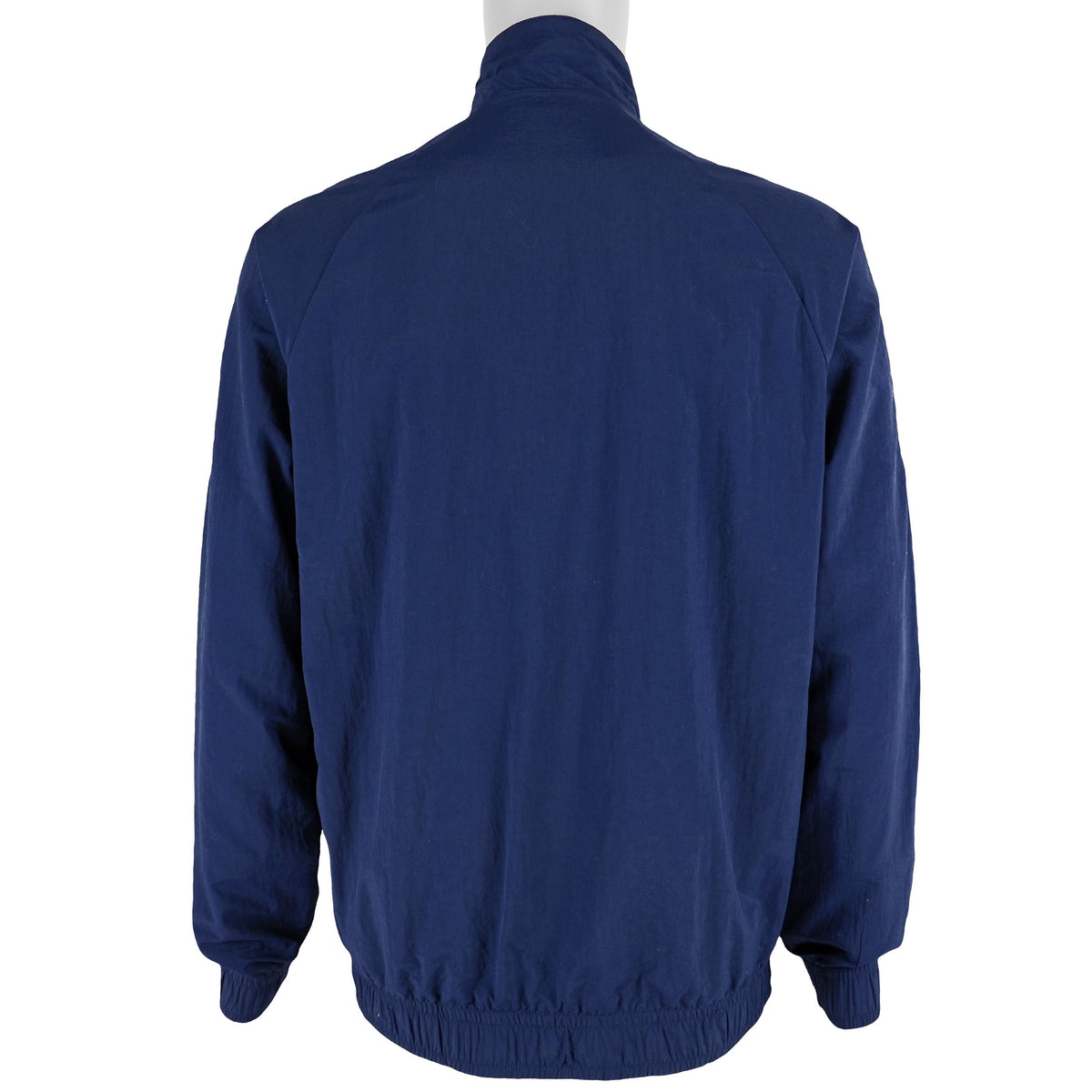 Reebok - Blue & White with Red Big Logo Jacket 1990s Large Vintage Retro