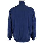 Reebok - Blue & White with Red Big Logo Jacket 1990s Large Vintage Retro