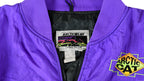 Vintage (Arcticwear) - Black & Purple Arctic Cat Windbreaker 1990s X-Large Vintage Retro