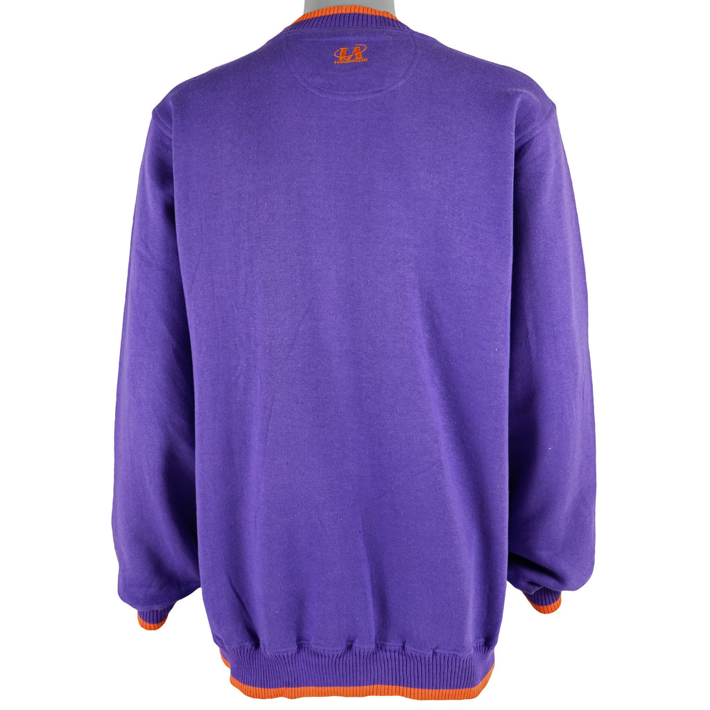 NBA (Logo 7) - Phoenix Suns Crew Neck Sweatshirt 1990s Large Vintage Retro Basketball