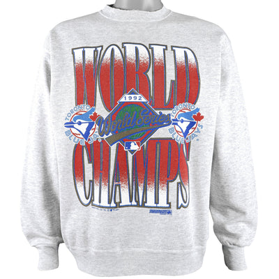 MLB - Toronto Blue Jays, World Champs Crew Neck Sweatshirt 1992 Large