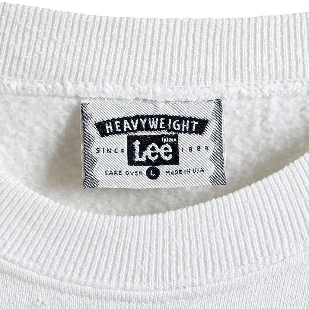 Vintage (Lee) - White Cheers, Boston Crew Neck Sweatshirt 1993 Large Vintage Retro 