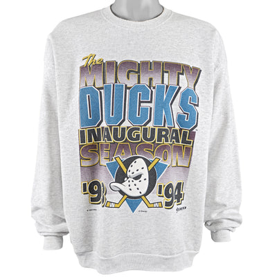 NHL (Artex) - Anaheim Mighty Ducks Crew Neck Sweatshirt 1993 XX-Large