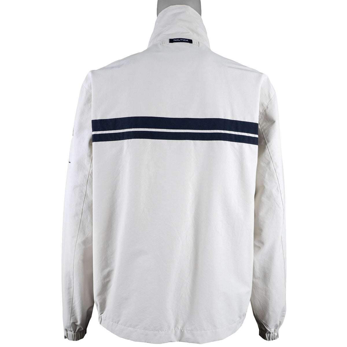 Nautica - White Yachting Jacket X-Large Vintage Retro