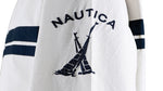 Nautica - White Yachting Jacket X-Large Vintage Retro