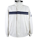 Nautica - White Yachting Jacket Large Vintage Retro