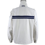 Nautica - White Yachting Jacket Large Vintage Retro