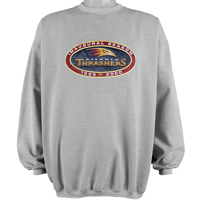 NHL (Honor Society) - Atlanta Thrashers Crew Neck Sweatshirt 2000 Large