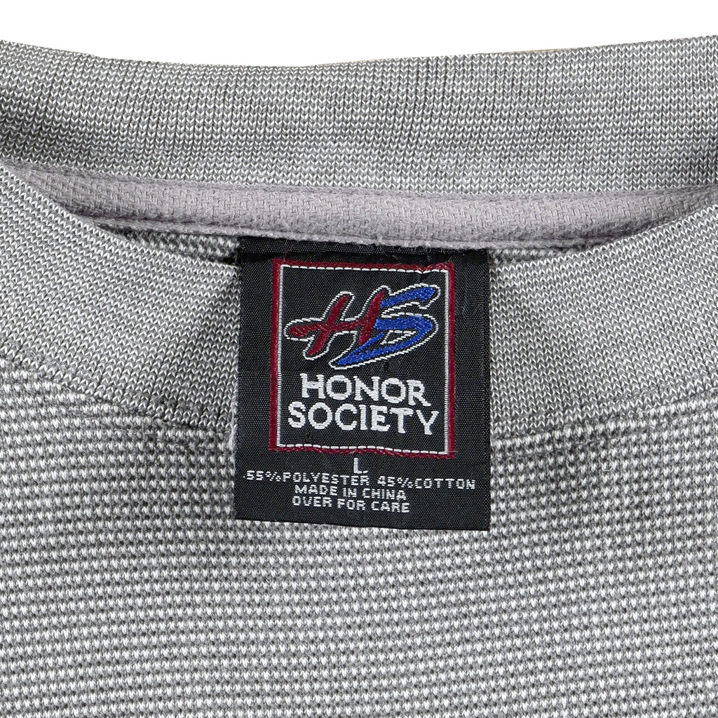 NHL (Honor Society) - Atlanta Thrashers Crew Neck Sweatshirt 2000 Large Vintage Retro Hockey