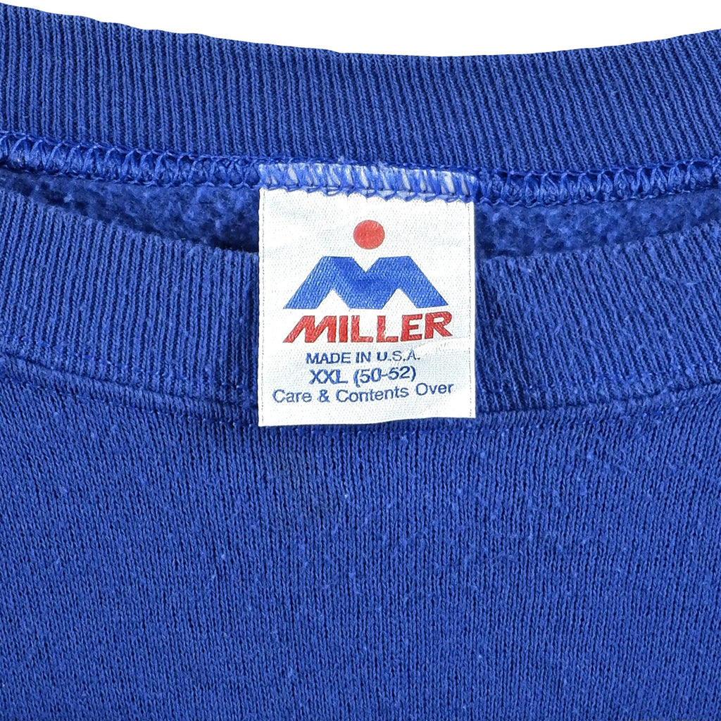 NFL (Miller) - Buffalo Bills Spell-Out Sweatshirt 1991 XX-Large Vintage Retro Football