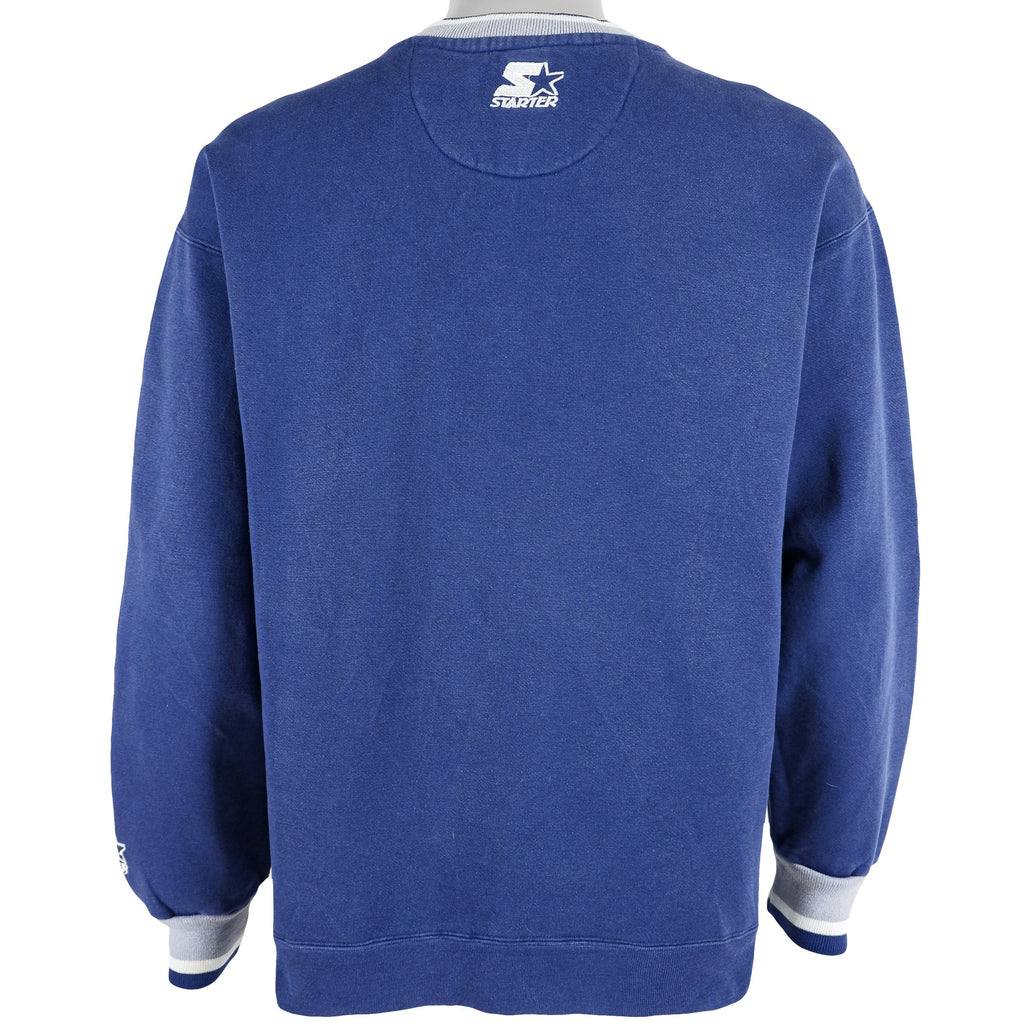 Starter - Dallas Cowboys Sweatshirt 1990s Large Vintage Retro Football