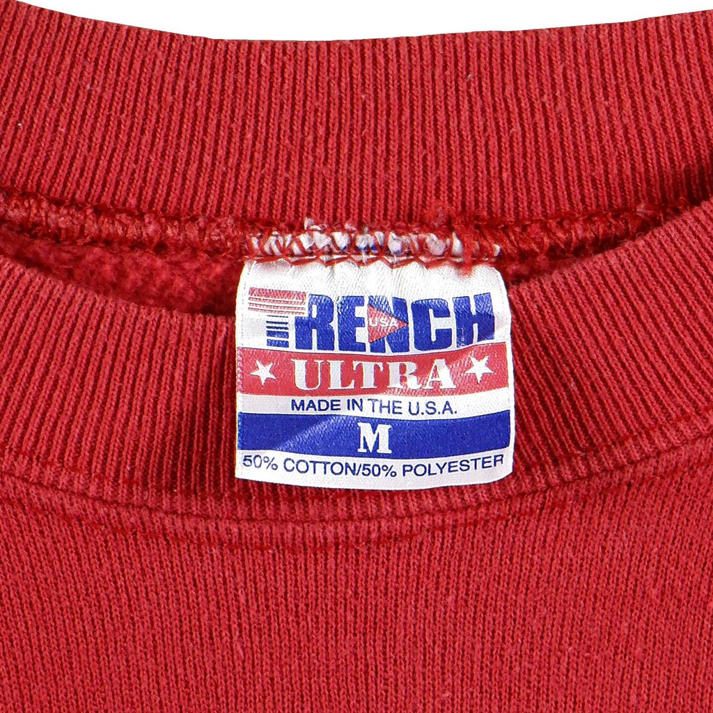 NBA (Trench) - Washington Bullets Crew Neck Sweatshirt 1992 Medium Vintage Retro Basketball