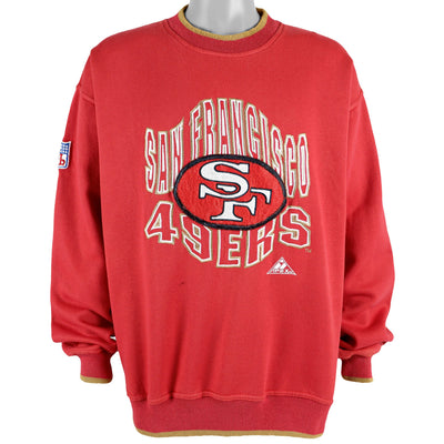 NFL (Apex One) - San Francisco 49ers Spell-Out Sweatshirt 1990s X-Large