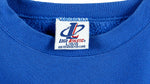 NFL (Logo Athletic) - Buffalo Bills Spell-Out Sweatshirt 1990s Large Vintage Retro Football