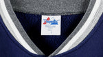 MLB (Majestic) - New York Yankees Button-Up Jacket 1995 Large Vintage Retro Baseball