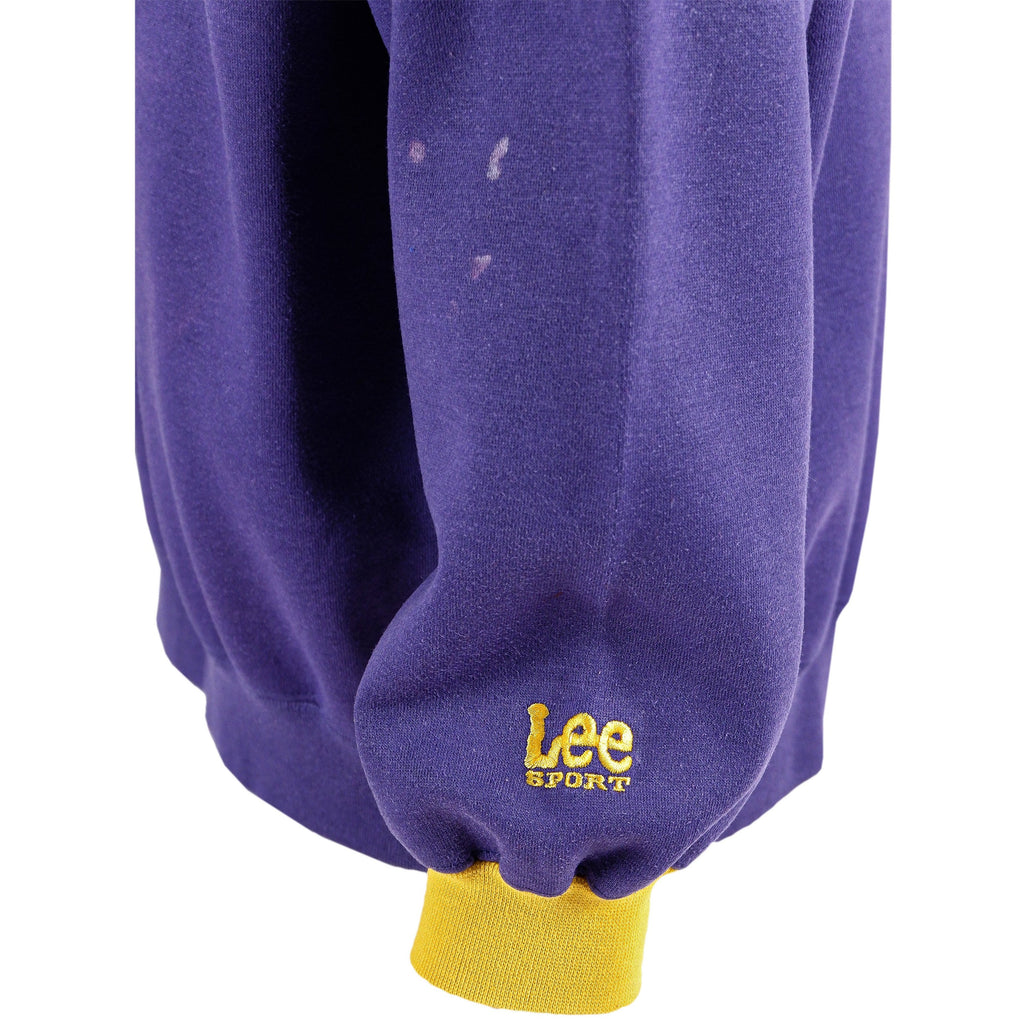 NCAA (Lee) - LSU Tigers Crew Neck Sweatshirt 1990s Large Vintage Retro Football College 