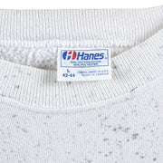 Vintage (Hanes) - Alaska - Whales Crew Neck Sweatshirt 1989 Medium Vintage Retro