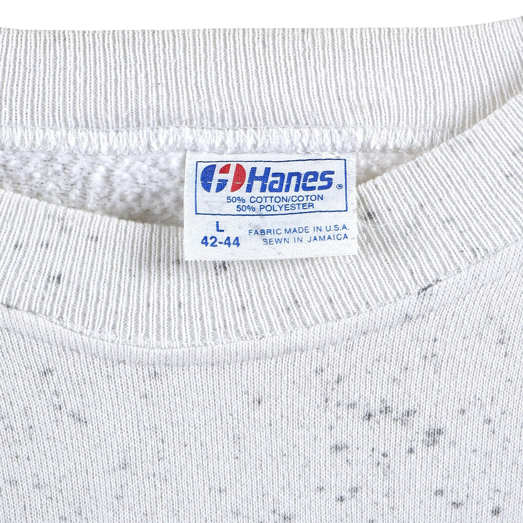 Vintage (Hanes) - Alaska - Whales Crew Neck Sweatshirt 1989 Medium Vintage Retro