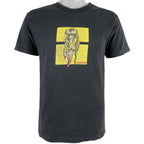 Vintage - Black Hook-Ups Skateboard T-Shirt 1990s Small Vintage Retro