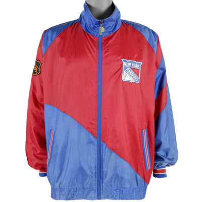 NHL (Pro Player) - New York Rangers Windbreaker 1990s Large