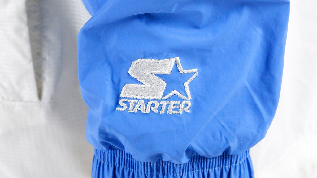 Starter - Toronto Blue Jays Spell-Out Windbreaker 1990s Large Vintage Retro Baseball