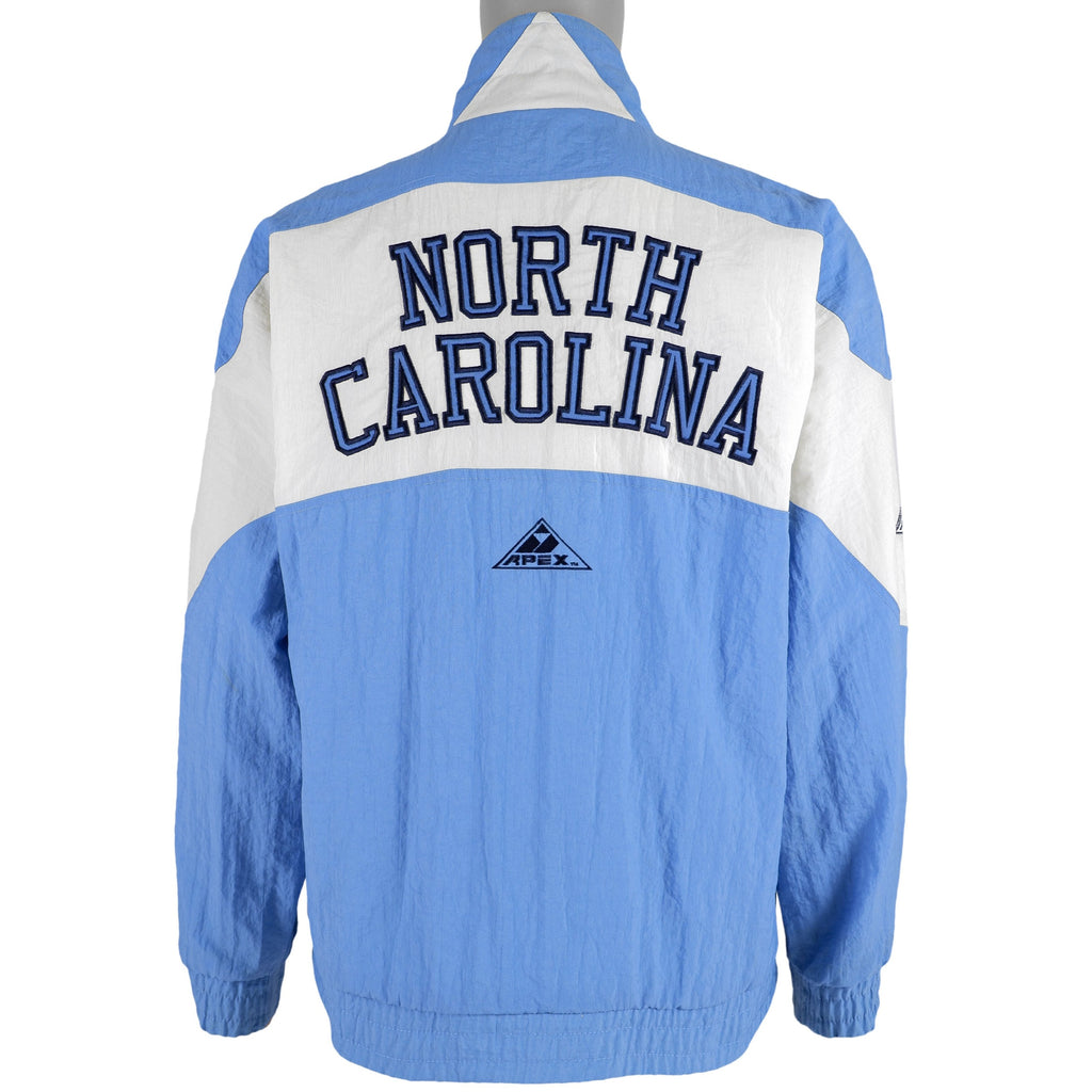 NCAA (Apex One) - North Carolina Tar Heels Windbreaker 1990s Medium Vintage Retro College