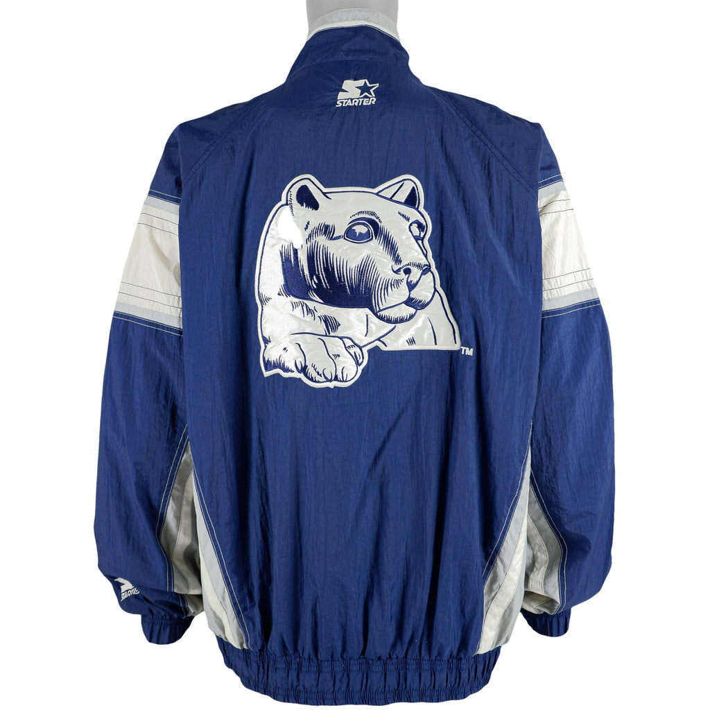Starter - Penn State Nittany Lions Big Logo Windbreaker 1990s X-Large Vintage Retro Football College
