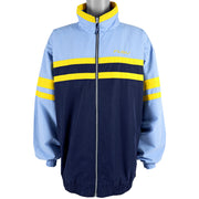 FUBU - Blue Sports Collection Spell-Out Jacket 1990s X-Large Vintage Retro