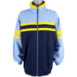 FUBU - Blue Sports Collection Spell-Out Jacket 1990s X-Large Vintage Retro