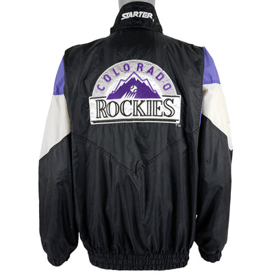 Starter - Colorado Rockies Windbreaker 1990s Large