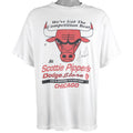 NBA - Chicago Bulls spell-Out T-Shirt 1990s X-Large Vintage Retro Basketball