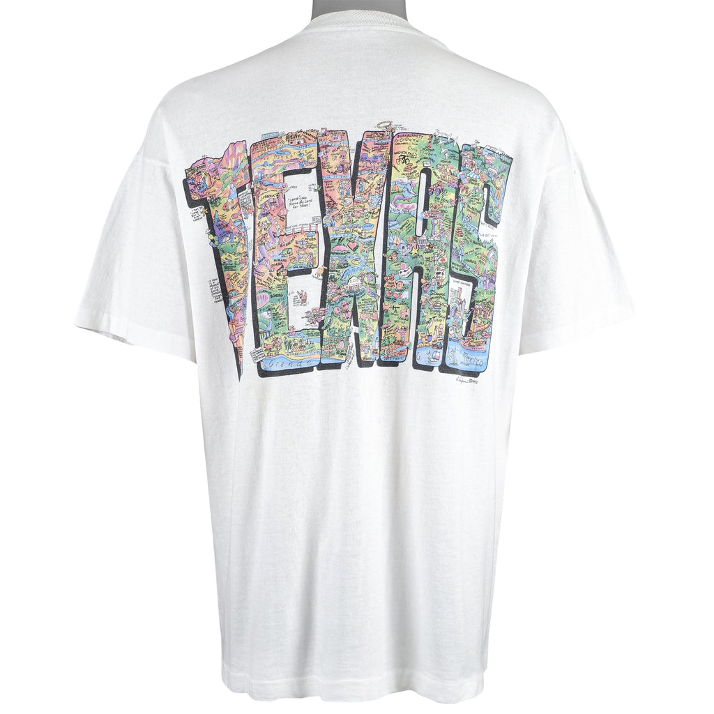 Vintage - Austin, Texas Spell-Out T-Shirt 1992 X-Large Vintage Retro