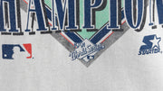 Starter - Minnesota Twins Spell-Out T-Shirt 1991 Large Vintage Retro Baseball