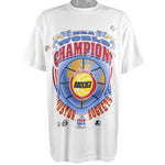 NBA (Delta) - Houston Rockets Champions T-Shirt 1994 X-Large Vintage Retro Basketball