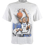 NBA (Artex) - Orlando Magic - Shaquille ONeal #32 T-Shirt 1993 Medium Vintage Retro Basketball