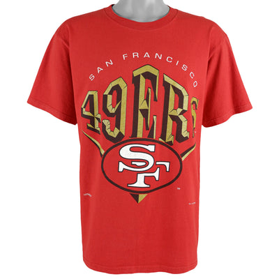 NFL (Nutmeg) - San Francisco 49ers Deadstock T-Shirt 1995 Large