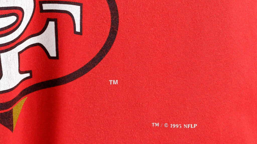 NFL (Nutmeg) - San Francisco 49ers Deadstock T-Shirt 1995 Large Vintage Retro Football
