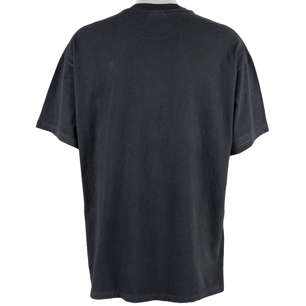 MLB (Hanes) - Black Pittsburgh Pirates T-Shirt 1995 X-Large Vintage Retro Baseball