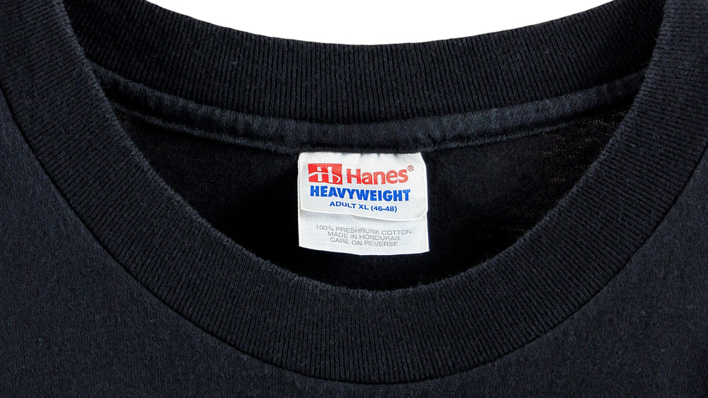 MLB (Hanes) - Black Pittsburgh Pirates T-Shirt 1995 X-Large Vintage Retro Baseball